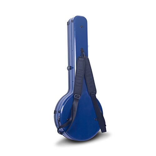 Premium Crossrock Fiberglass Banjo Case – Ultra-Durable, Arch-Top, Backpack Style