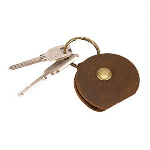 Epessa Leather Guitar Pick Holder Case key Chain/Full Grain - Image 6