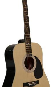 Acoustic Guitar Dreadnaught Steel String with 1 String Winder