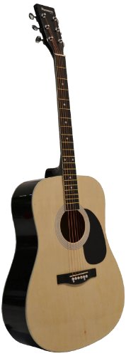 Acoustic Guitar Dreadnaught Steel String with 1 String Winder