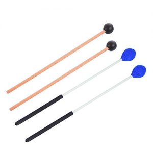 Pair Medium Hard Yarn Head Marimba Mallets - Image 4