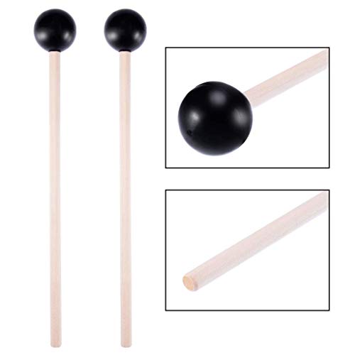 Almencla 2Pcs Marimba Timpani Mallets Rods
