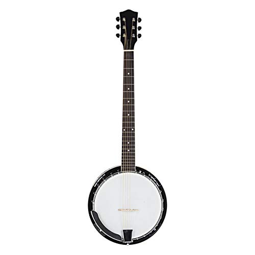 Professional Wood Metal 6-string Banjo Beginner Kit