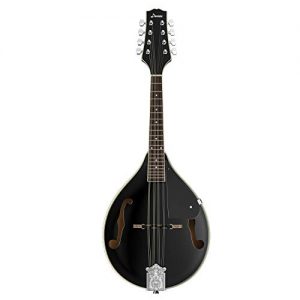 Donner A Style Mandolin Instrument Black Mahogany - Image 3