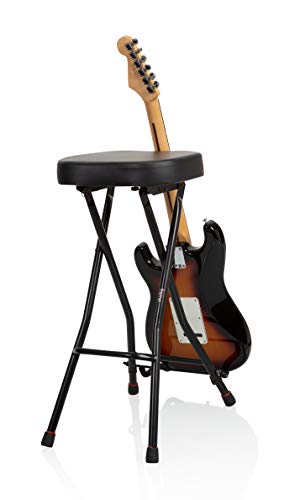 Gator Frameworks Foldable Guitar Stool with Padded Seat