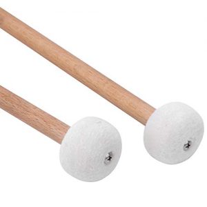 2Pcs Snare Drum Timpani Stick Mallet Soft Felt Mallet - Image 8