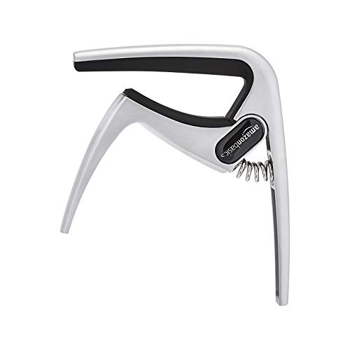 AmazonBasics Zinc Alloy Guitar Capo for Acoustic and Electric Guitar