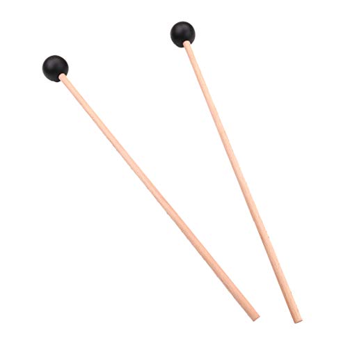 Almencla 2Pcs Marimba Timpani Mallets Rods