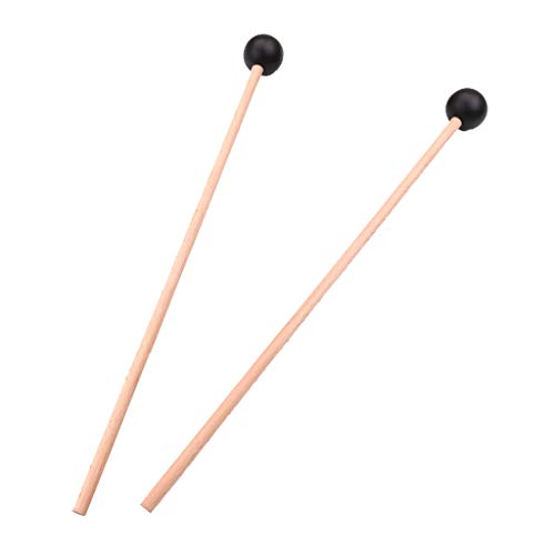 Almencla 2Pcs Marimba Timpani Mallets Rods