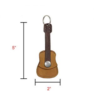 Hide & Drink Leather Guitar Pick Holder Keychain – Handmade Full Grain Leather with 101-Year Warranty - Image 6