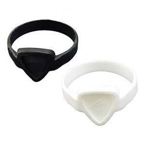 JinQu 2-Pack Guitar Pick Holder Silicone Wristband - Image 5