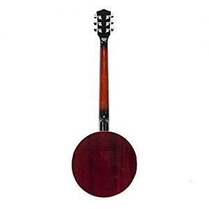 Sapelli Notopleura Wood Alloy 6-string Banj - Image 6