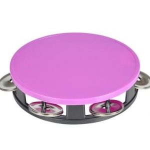 Neon Tambourines Set of 4, Colorful Party Favors - Image 3