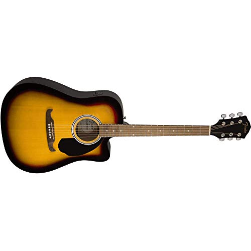 Where Affordability Meets Quality: Fender FA-125CE Dreadnought Acoustic-Electric Guitar