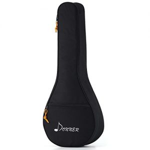 Donner A Style Mandolin Instrument Sunburst Mahogany - Image 4