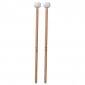 2Pcs Snare Drum Timpani Stick Mallet Soft Felt Mallet