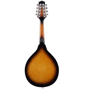 Donner A Style Mandolin Instrument Sunburst Mahogany - Image 6