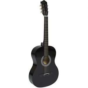 38in Beginner Acoustic Guitar Starter Kit w/Case, Strap, Tuner, Pick, Strings - Image 2