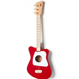 Red Mini Acoustic Guitar for Children and Beginners