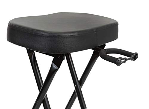 Gator Frameworks Foldable Guitar Stool with Padded Seat