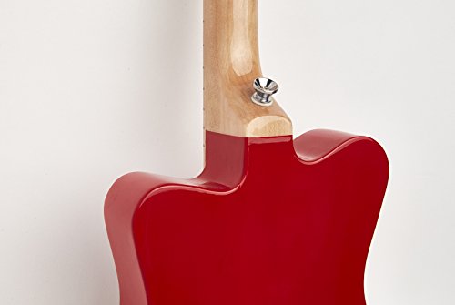 Red Mini Acoustic Guitar for Children and Beginners