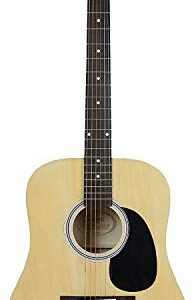 Squier Dreadnought Acoustic Guitar Bundle with Gig Bag, Tuner - Image 3