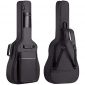 Acoustic Guitar Gig Bag 0.5in Extra Thick Sponge Overly Padded Waterproof Guitar Case