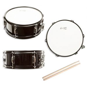 Snare Drum Set Student Steel Shell 14 X 5.5 Inches with 10 Lugs, Includes Drum Key - Image 2