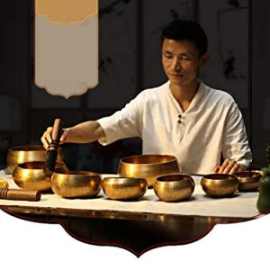 Tibetan Singing Bowl Set ~ Handmade Design - Image 7