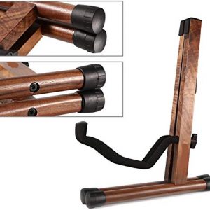 Wooden A-Frame Guitar Stand Acoustic Floor Acoustic Guitar - Image 3