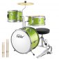 3-Piece Kids/Junior Drum Set with Throne