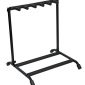 Rok-It Multi Guitar Stand Rack with Folding Design; Holds up to 5 Electric or Acoustic Guitars (RI-GTR-RACK5)