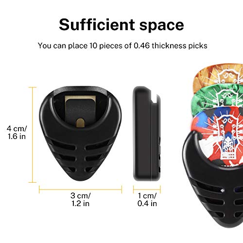 Donner 3 Pack Guitar Pick Holder Mini Sticky Style