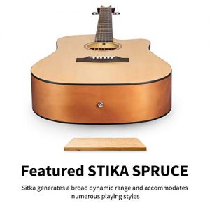 Donner Beginner Acoustic Guitar Full Size - Image 6