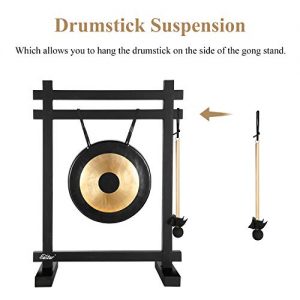 Bring Harmony to Your Space with Eastar Gong Desk Chime – Large Brass Meditation Gong - Image 5