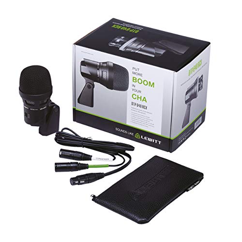 Dual Element Bass Drum Microphone Lewitt Reference