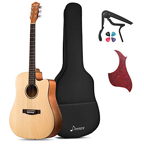 Donner Beginner Acoustic Guitar Full Size