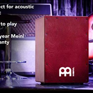 Meinl Cajon Box Drum with Internal Snares and FREE Bag - Image 5