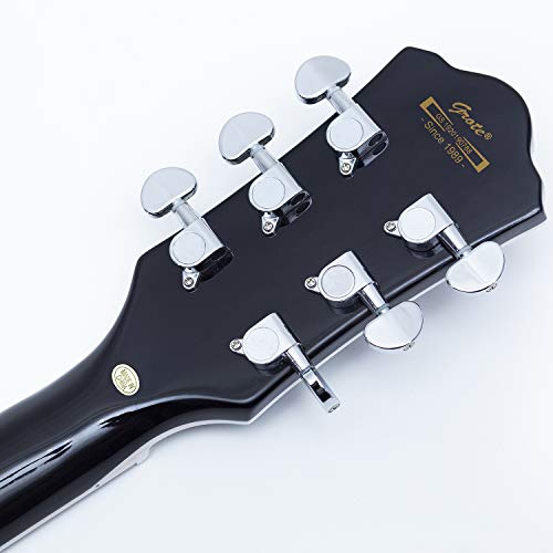 GROTE Jazz Electric Guitar Water Ripple Semi-Hollow