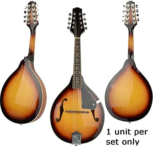 Set of Maple Wood Mandolin with Extra Strings