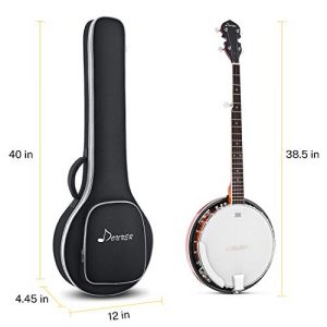 Donner Banjo Gig Bag for 5 Strings 4 Strings Resonator Banjos - Image 6