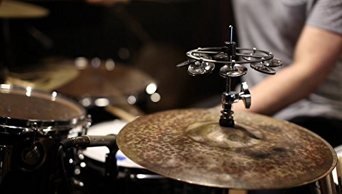 Meinl Cymbals Mountable Hihat Tambourine with Steel Jingles