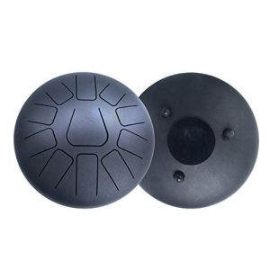 EastRock Steel Tongue Drum, 11 Notes 10 Inch Pan Drum Percussion Steel Drum - Image 5