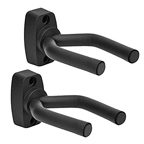 2-Pack Guitar Wall Hanger Stands - Display Your Musical Masterpieces