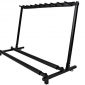 TMS Guitar Stand 9 Holder Guitar Folding Stand Rack Band Stage Bass Acoustic Guitar