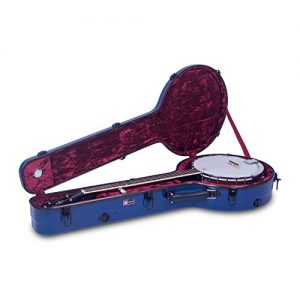 Premium Crossrock Fiberglass Banjo Case – Ultra-Durable, Arch-Top, Backpack Style - Image 3
