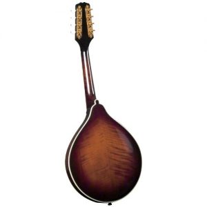 Kentucky 4 String Mandolin, Right, Amberburst - Image 4