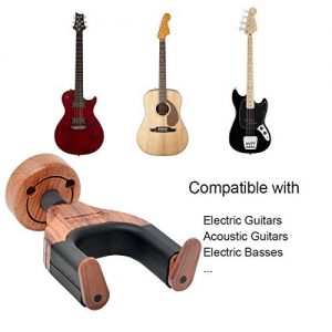 Guitar Hanger Wall Mount Hook with Auto Lock Safe - Image 4