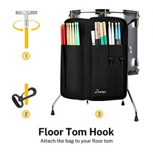 Large Capacity Drum Sticks Gig Bag - Your Drummer's Best Friend - Image 3