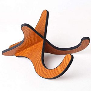TIHOOD Wooden Ukelele Stand Holder Musical - Image 3